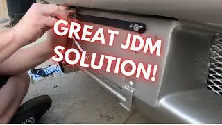 JDM LICENSE PLATE ADAPTER INSTALL! (For US Plates)