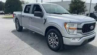 2021 Ford F-150 STX XL Truck SuperCrew Cab Silver