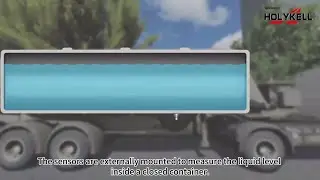 Holykell Non-intrusive Ultrasonic Mobile&nbsp;Tanker&nbsp;Truck&nbsp;Level&nbsp;Sensor