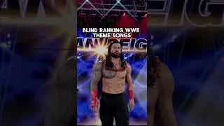 Слепой рейтинг песен WWE