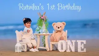 Rutvika's - 1st Birthday invitation | Save The Date - 25th December, 2025