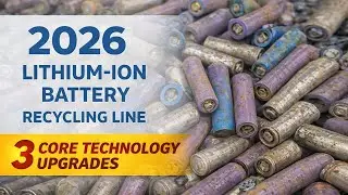 2026 Lithium-ion Battery Recycling Line | Three Core Technology Upgrades