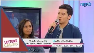Christian Bables & Elora Espano for 'Signal Rock' (NET25 LETTERS AND MUSIC)