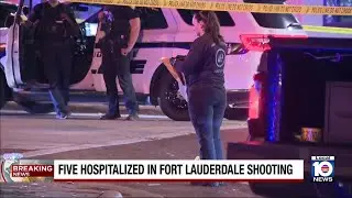 5 wounded in Fort Lauderdale shooting