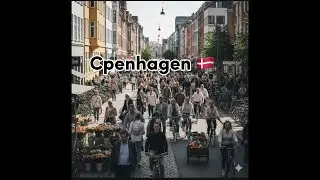 Relaxing Copenhagen Walking Tour 🇩🇰 | Peaceful City Walk