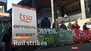 Rail strikes, cost of living crisis, priceless plumber, World Cup, NHS, weather & newspapers (UK)