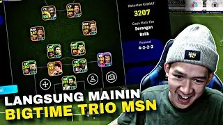 COBA TRIO BIGTIME MSN DALAM 1 MATCH! Gameplay eFootball 2025  Mobile
