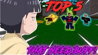 TOP 5 Characters That Need A Rework Or BUFF in Anime Battle Arena!