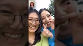 Meeting 100T @fuslie over FaceTime!! (thank you Taytum, you&rsquo;re the GOAT 😩😩)