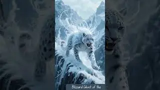 Blizzard Ghost of the Cliffs #ai #shorts #blizzard  #beast