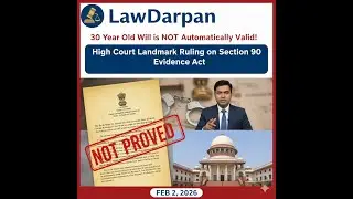 Presumption of 30-Year-Old Documents vs. Proof of Will: High Court Explains Section 90 Evidence Act.