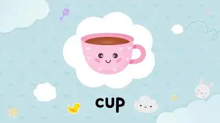 Cute Phonics Video to learn Short U Words! 🎉Flashcards for kids