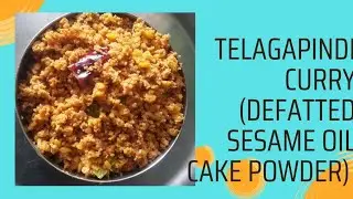 Telagapindi pesarapappu|తెలగపిండి పెసరపప్పు | How to make telagapindhi curry| @geethaallrounder
