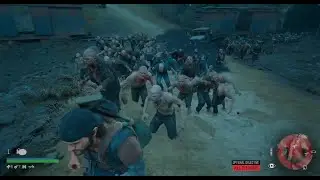 KILLING The 2nd BIGGEST ZOMBIE HORDE - Lobert Draw Ridge Horde WITHOUT Taking ANY DAMAGE - Days Gone