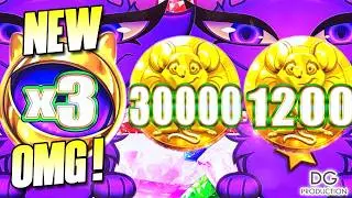 🚨WORLD PREMIERE🚨NEW WHISKER WHEELS KISMET LOCK OMG BIG WIN DIAMOND TRIPLE POP SLOT MACHINE CASINO AI