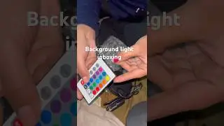 Background light unboxing 💕💕 @Jsr_Gurgaon_Couple2024 #youtube #youtubeindia #youtubeshorts