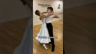Training process... Work with our professional Standard dance coach Konstantin Panchenko. Vienna 🇦🇹