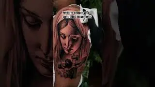How to make shading using 3rl - Tattoo #virgin #tattoo #shading #learn #3rl #portrait #tips #how