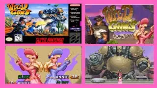 🎮 WILD GUNS - 💥ANNIE💥 - ( SUPER NINTENDO / 1994 ) - GAMEPLAY COMPLETA