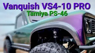 Vanquish VS4-10 Pro (Tamiya PS-46 Purple/Green iridescent paint)