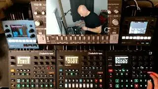 Live DAWless Jam - 'Trip': Minimal Techno, Elektron Syntakt, Digitakt, Digitone, Blackbox