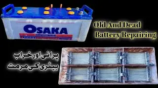 Dead Old Battery Restoration Process 12-02-2025 | ZBS Battery