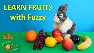 Learn fruits with Fuzzy the Bunny &ndash; educational cartoon for babies and toddlers