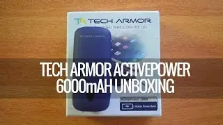 Tech Armor ActivePower 6000mAh Powerbank Unboxing | Techniqued