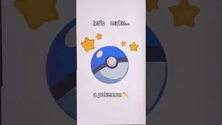 Let&rsquo;s DESIGN a Pok&eacute;mon Challenge&hellip;(Cute or Fail?) 🎨🌈 #shorts #pokemon #drawing