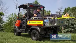 Kimtek's Medlite Transport - the best choice for UTV based medical transport needs!