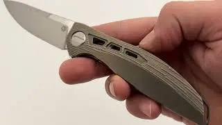 Shirogorov Knives NeoniX Custom Division - M398 Blade - Titanium Handle - SRRBS Knife From Recon 1