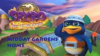 Spyro: Year of the Dragon - Midday Gardens Home / Дом Полуденного Сада (No Commentary)