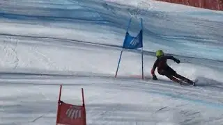 GS Training Day At Whiteface With NYSEF! ⛷️🎿 #skiracing #skiing #snowsports #thrillseeking