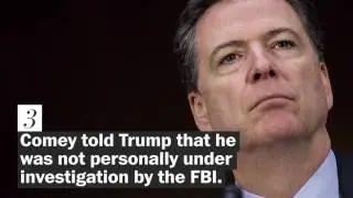 Seven takeaways from James Comey&rsquo;s written statement
