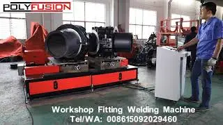 HDPE Workshop Fitting Welding Machine（Red）