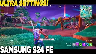 Samsung S24 FE Fortnite Chapter 6 Exynos 2400e