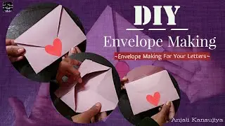 DIY Envelope|Envelope Making|Envelope For Your Letters|Paper Craft|#ytvideo #papercraft #envelope