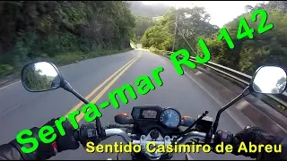 Serra-mar RJ 142 sentido Casimiro de Abreu.