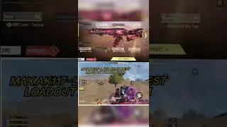 MAX AK117- LAVA REMIX GUNSMITH CODM #codm #codmobile #shorts #gaming #codmloadout