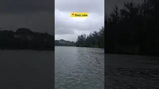 Ooty Lake in monsoon 🚣&zwj;♂️ #ooty #lake #monsoon #ootytrip #hills #station #chill #cold #boating #boat