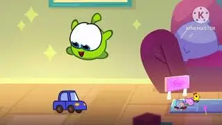 Nibble Nom crying and toy car
