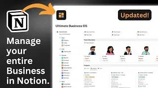 The ultimate business management system in Notion.