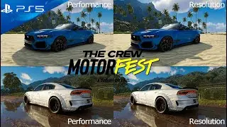 The Crew™ Motorfest (PS5) Performance vs. Resolution Modes | Quick Comparison