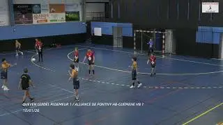 QUEVEN GUIDEL 1 VS U13M TER ALLIANCE DE PONTIVY HB-GUEMENE HB 1 HD 1080p