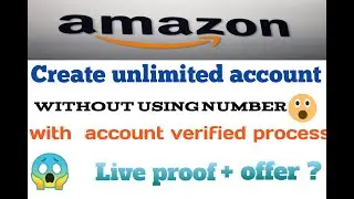 How To Create Unlimited Amazon Account New Trick 2020 / best offer for free in amazon