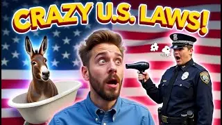 The Strangest Laws in the U.S. 🇺🇸⚖️