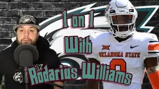 NFL Draft Prospect Rodarius Williams interview. (Philadelphia Eagles)