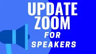 How to Update to Zoom version 5.2.0 ( great features for speakers )