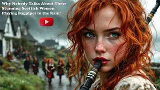 Why Nobody Talks About These Stunning Scottish Women Playing Bagpipes in the Rain!