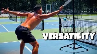The SpinPro for Pickleball is Versatile | Left Side Assassin